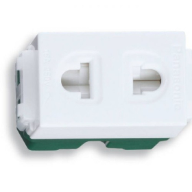 Panasonic WEV1081 – Ổ cắm đơn 2 chấu Wide Series