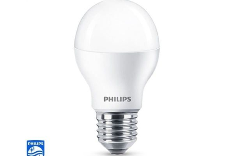 Philips – LED Bulb Essential 9W: 9W – 220–240V AC – Ánh sáng trắng / vàng ấm.