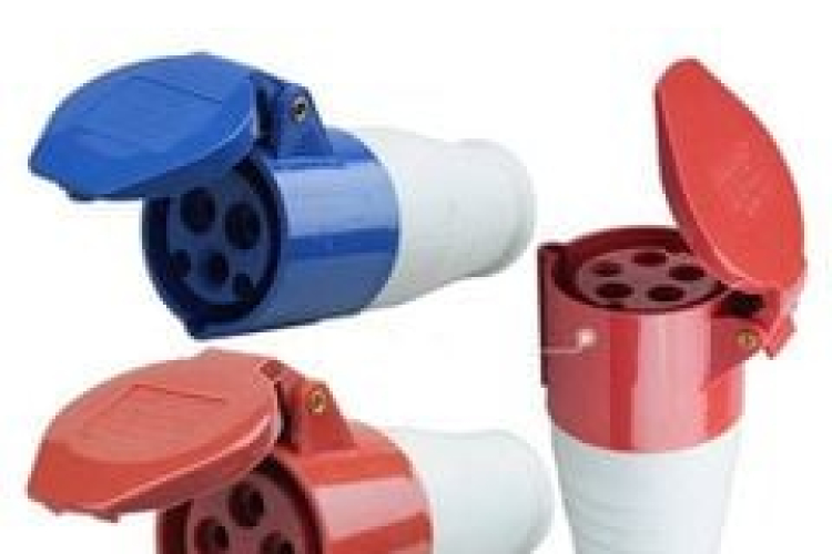 Ổ cắm công nghiệp không kín nước IP44 - 5F-4F-3F-16A/ 32A