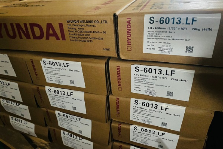 Que hàn S-6013.LF Hyundai Các Loại