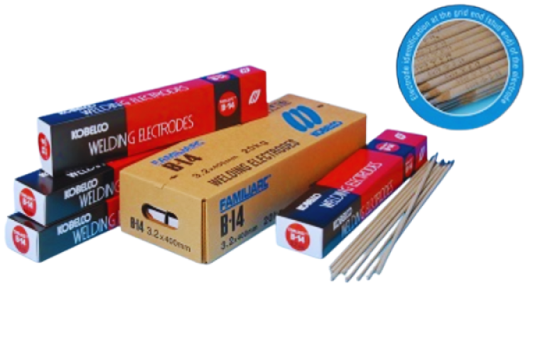 Que hàn Kobelco thương hiệu đến từ Nhật Bản